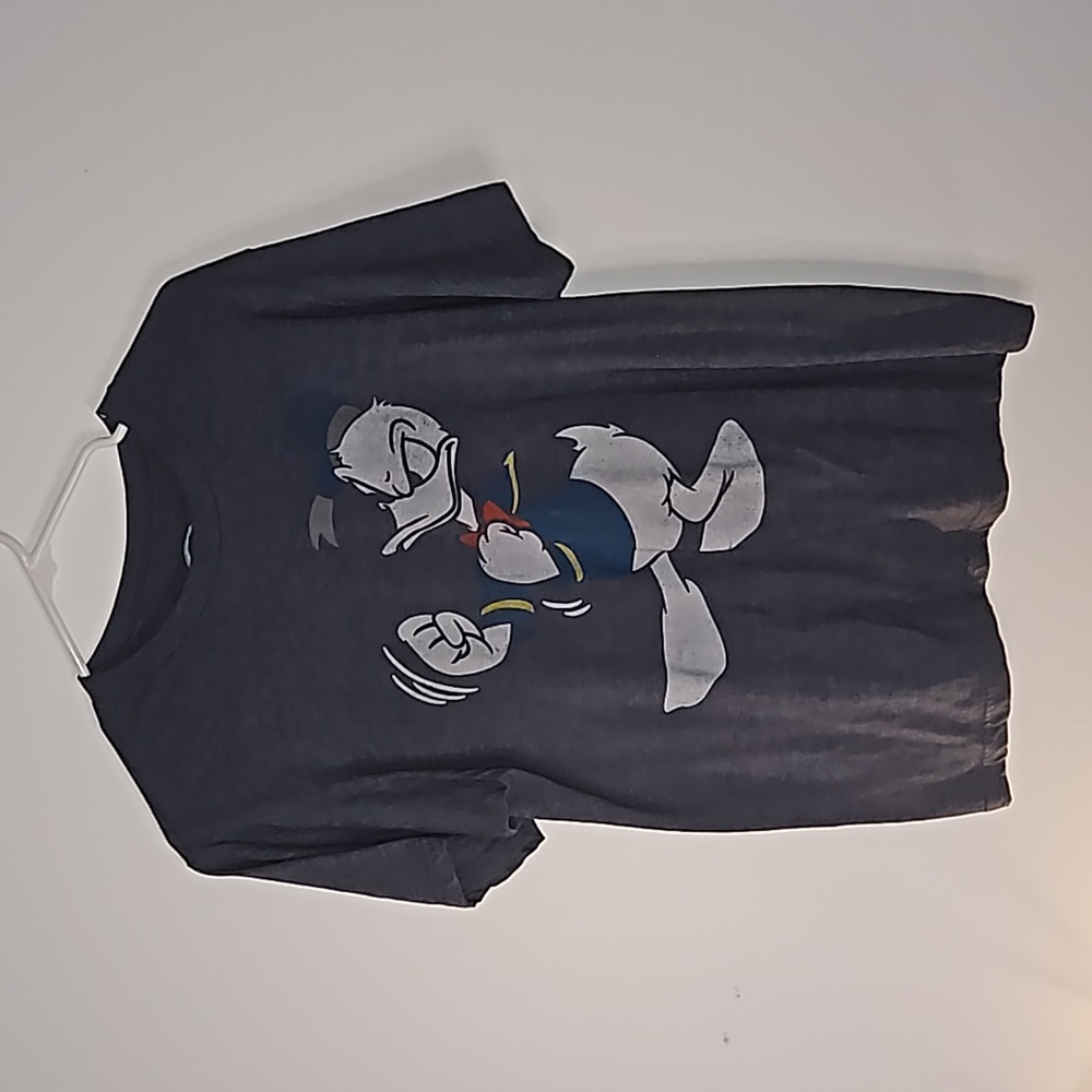 Disney Donald Duck Blue Comfortable T-shirt Size Medium - Picture 1 of 9